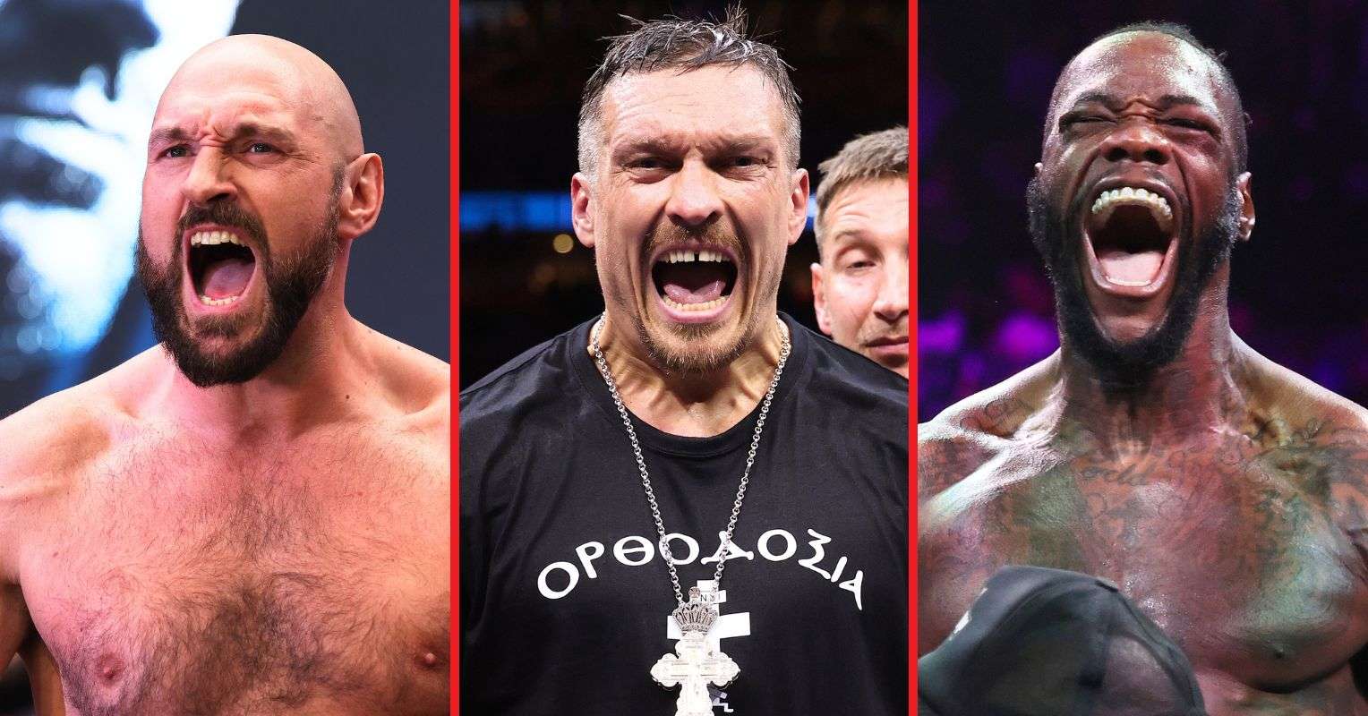 Usyk, Fury and Wilder all named as targets for Dana White’s first heavyweight winner