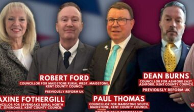 Expelled Kent County Council Reform UK councillors join up with Rupert Lowe’s new Restore Britain party