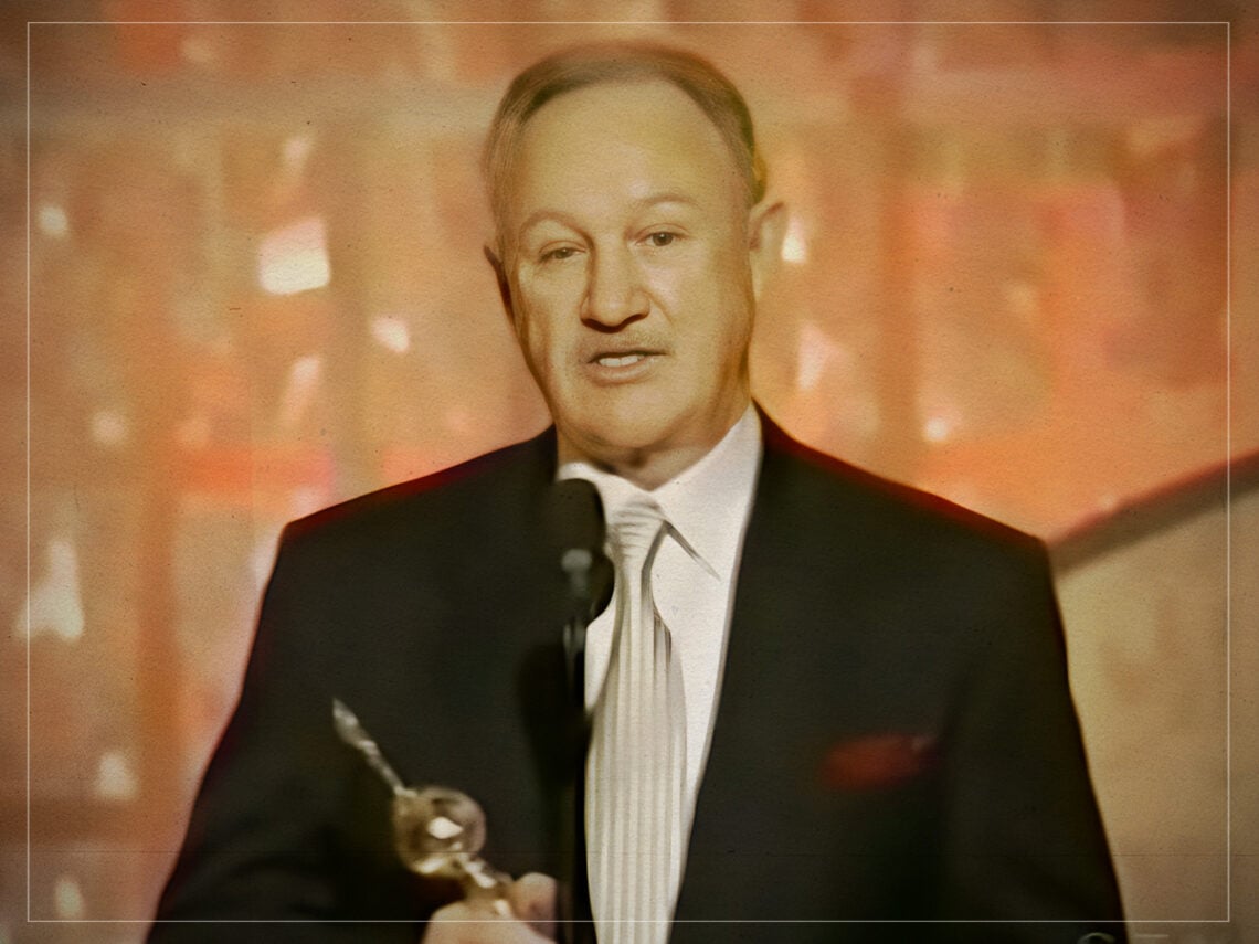 Gene Hackman - Golden Globes - 2002
