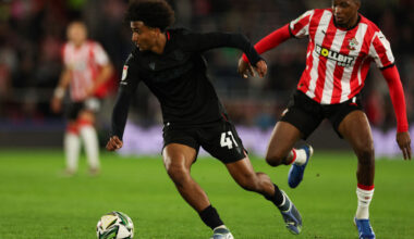 Jaden Dixon in action for Stoke