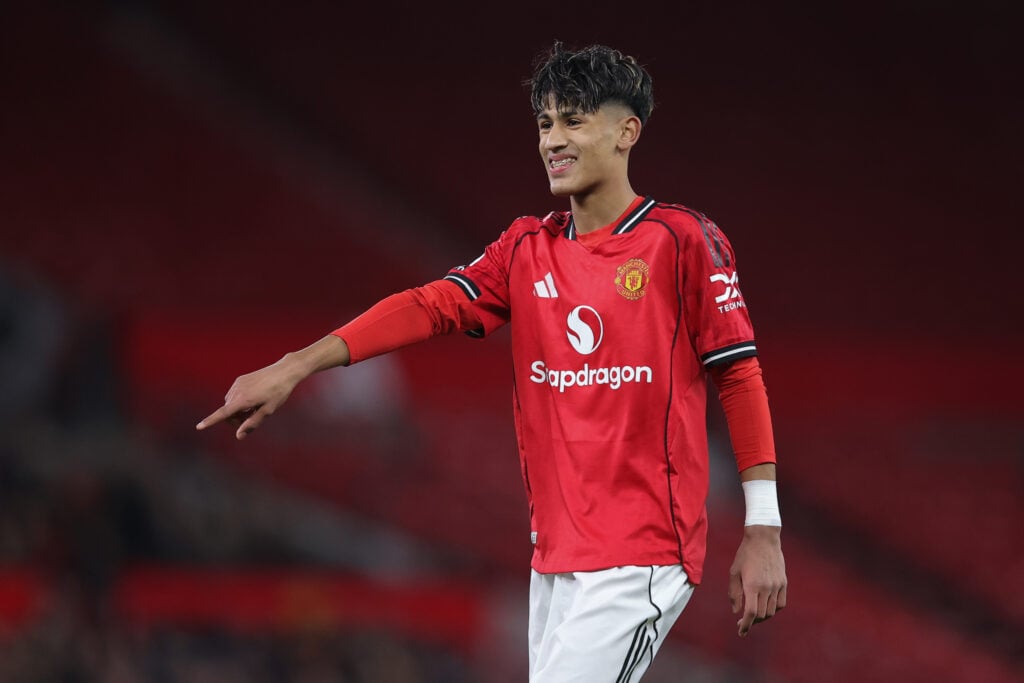 JJ Gabriel in FA Youth Cup action.
