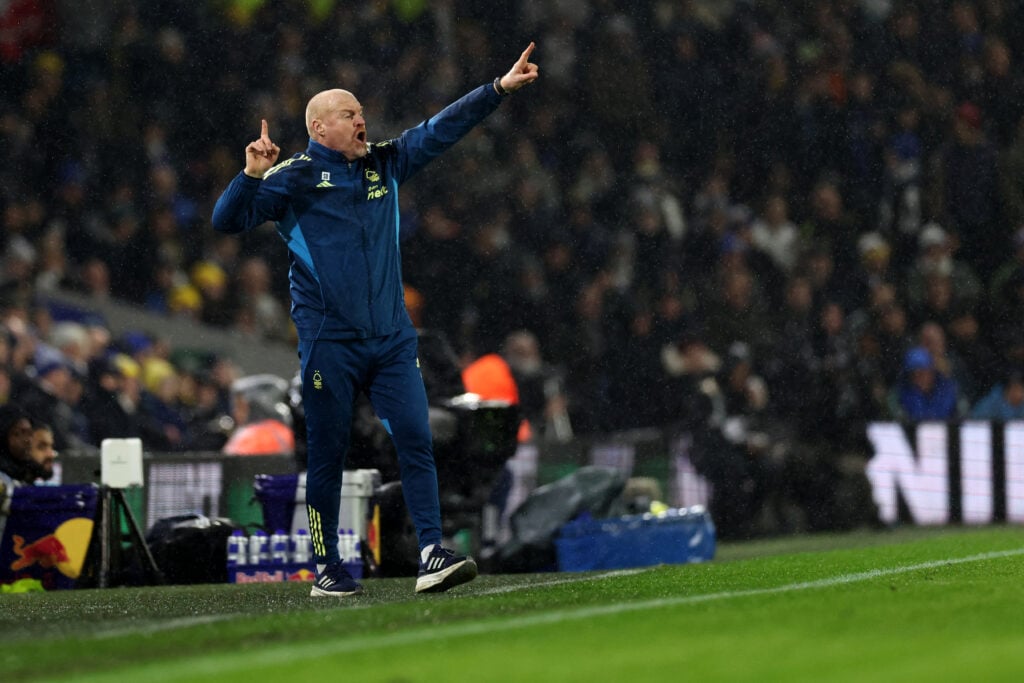 Nottingham Forest head coach Sean Dyche