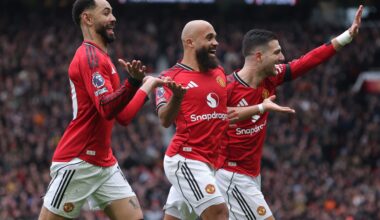 Man Utd overtake Real Madrid to reclaim Opta Top 10 spot for first time since 2023