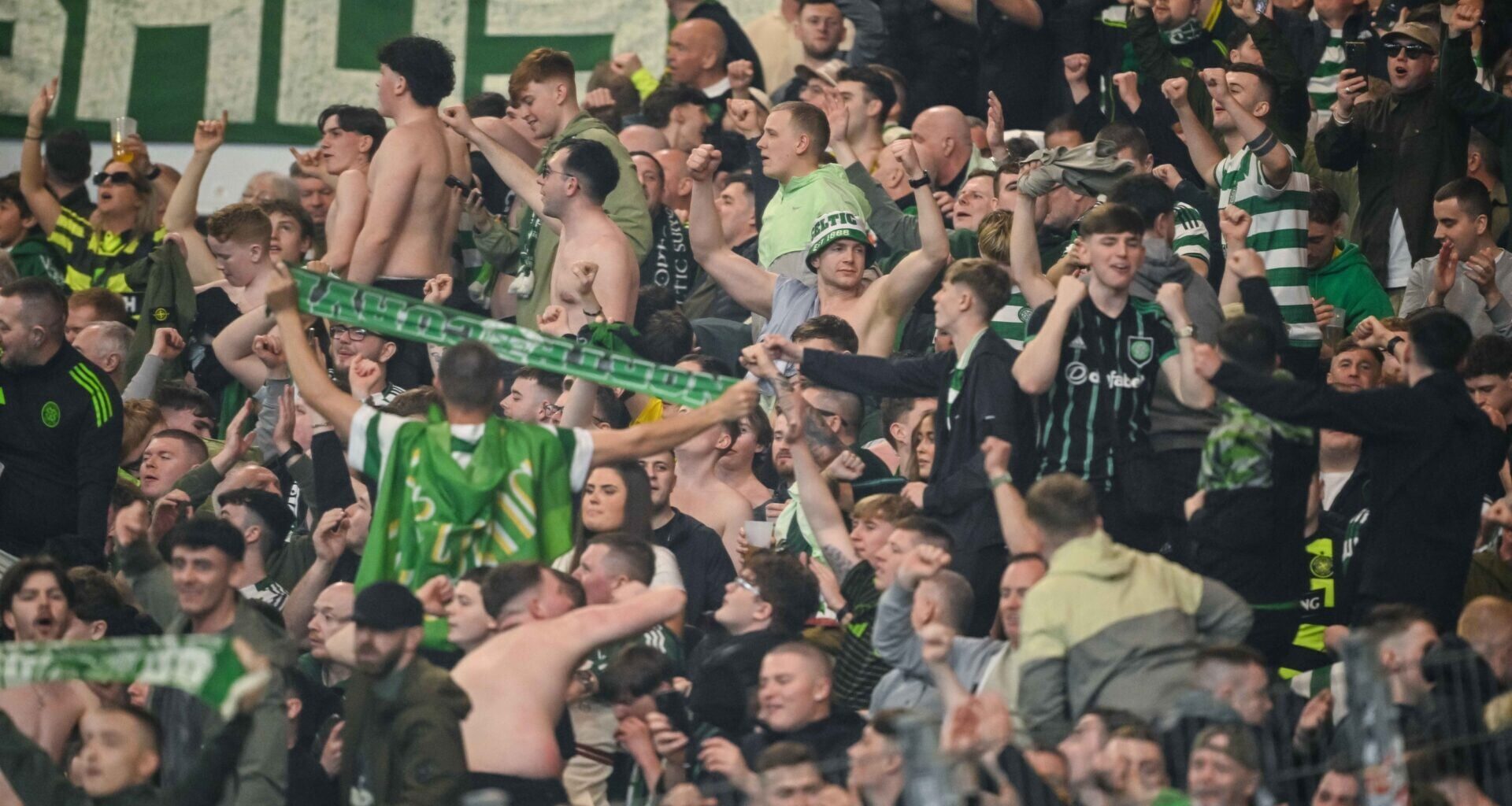 Stuttgart supporters left blown away by Celtic's travelling Europa League fans, end the ban