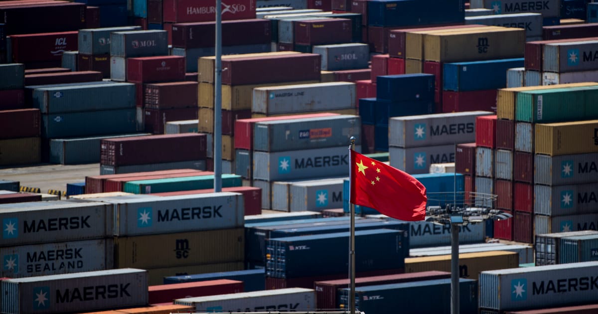 Europe’s China shock worsens as trade deficit widens – POLITICO