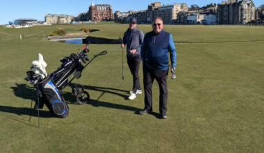 My favourite kind of people to play golf with