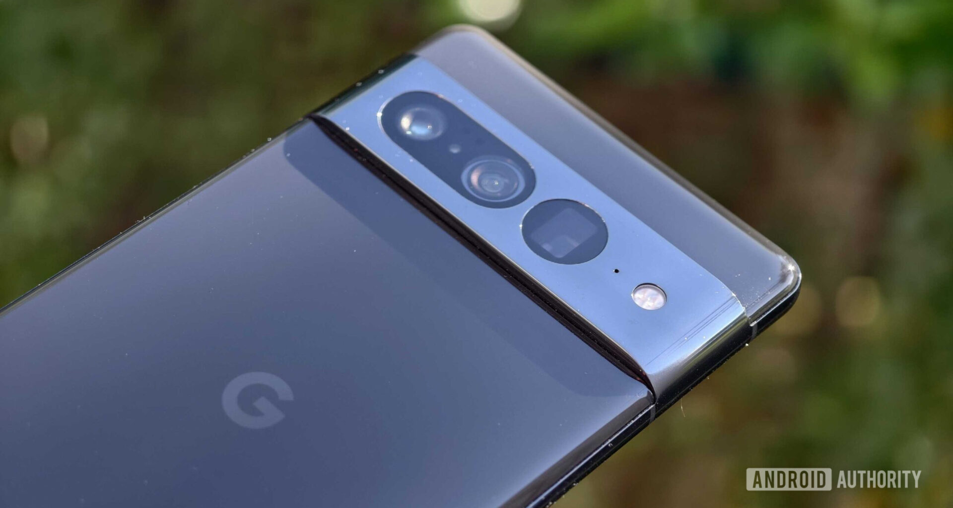 Google Pixel 7 Pro showing back cover