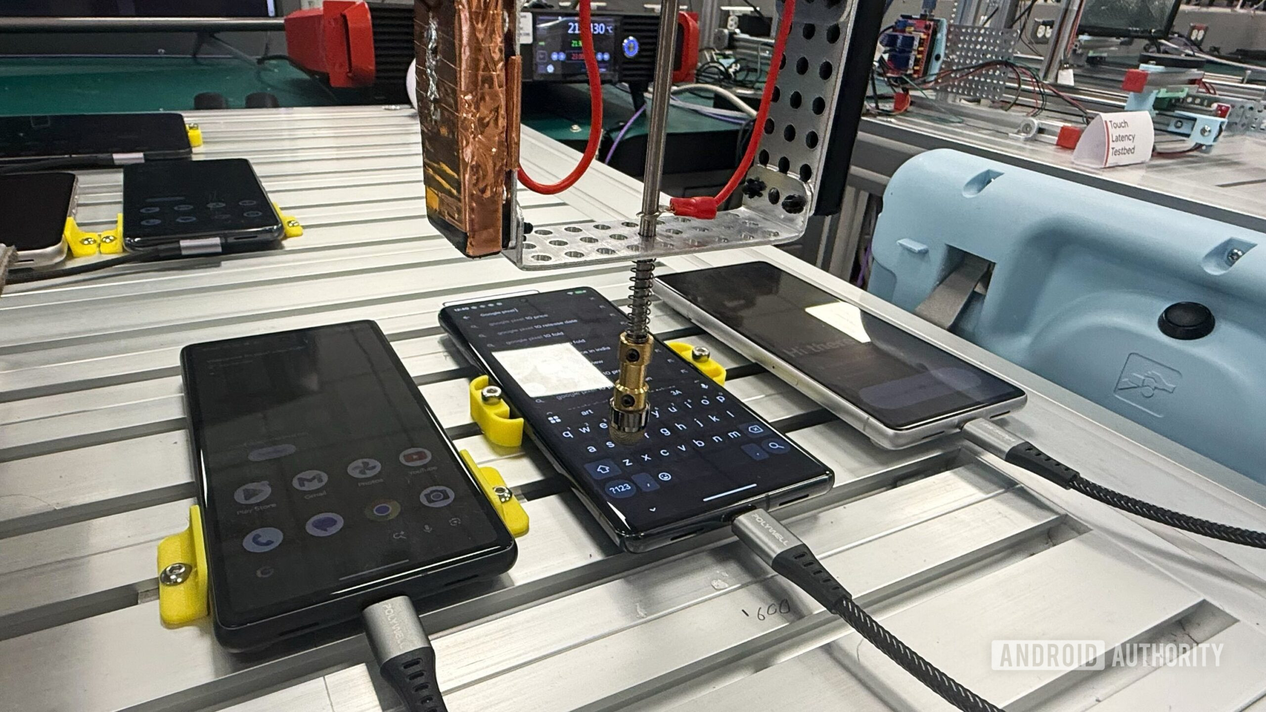 Google Pixel Labs Touch and display Sensitivity Test