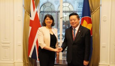 Secretary-General of ASEAN meets with the Parliamentary Under-Secretary of State for Indo-Pacific of the United Kingdom
