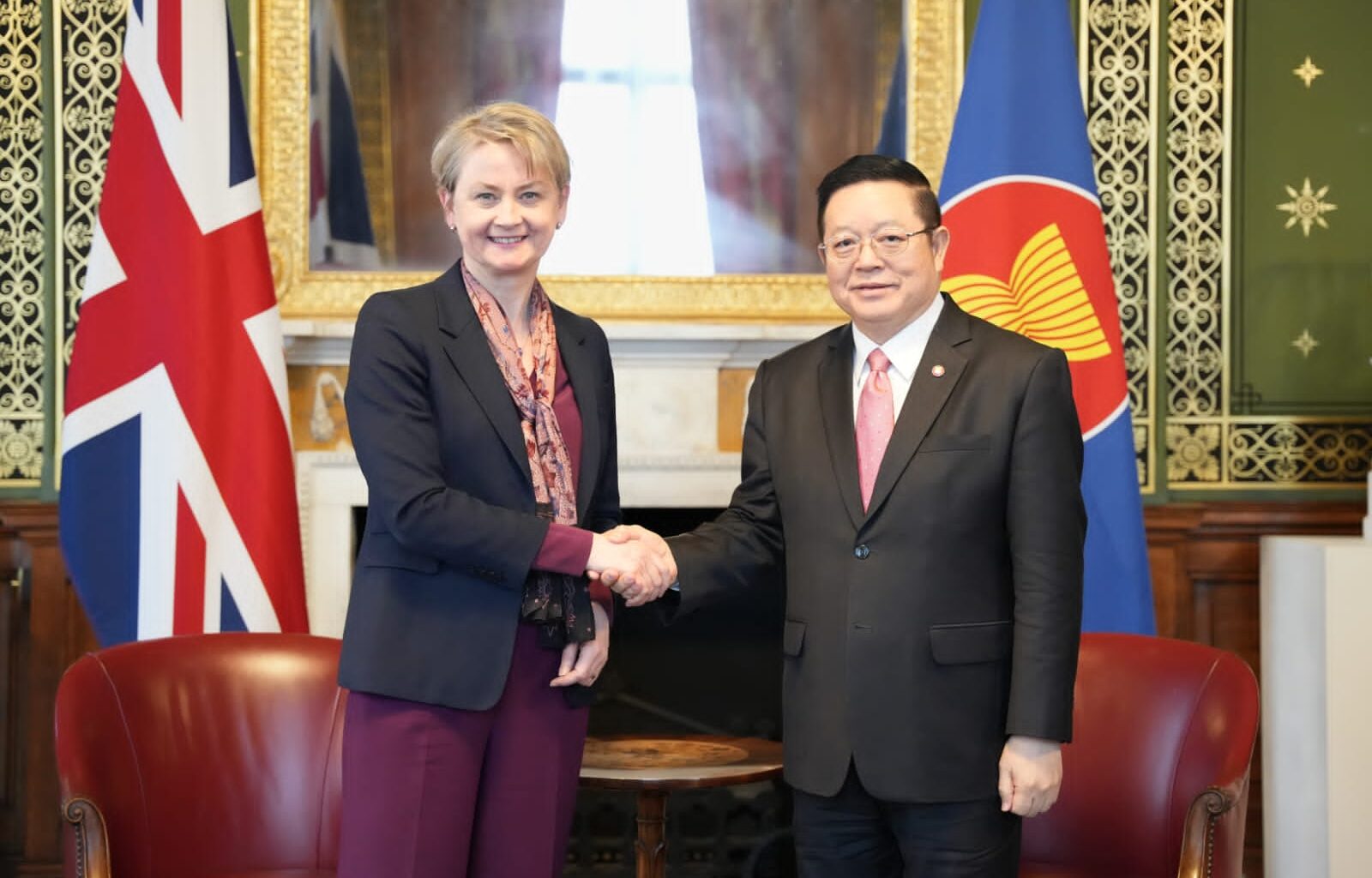Secretary-General of ASEAN meets the Secretary of State for Foreign, Commonwealth and Development Affairs of the United Kingdom