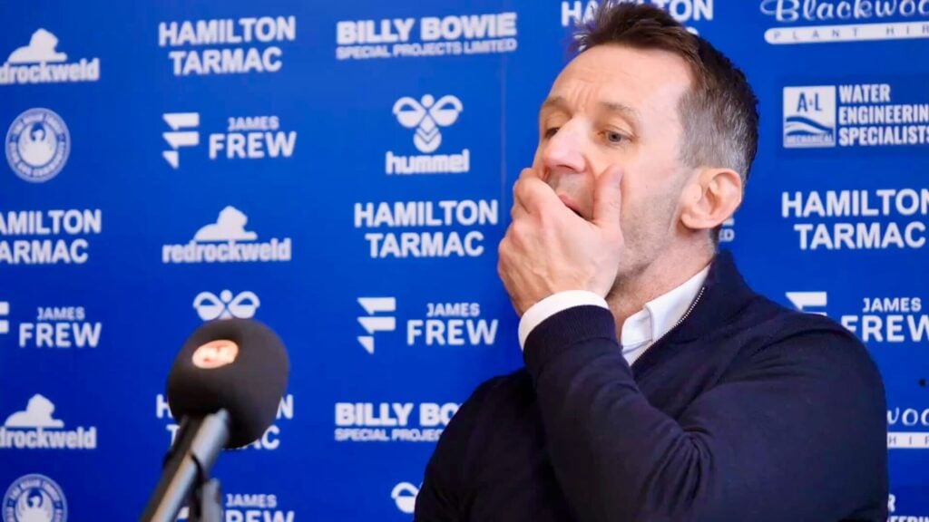 Kilmarnock manager Neil McCann