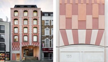 Bureau de Change upcycles 1980s brick skin into mock-Georgian façade 