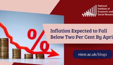Inflation Expected to Fall Below Two Per Cent By April 2026