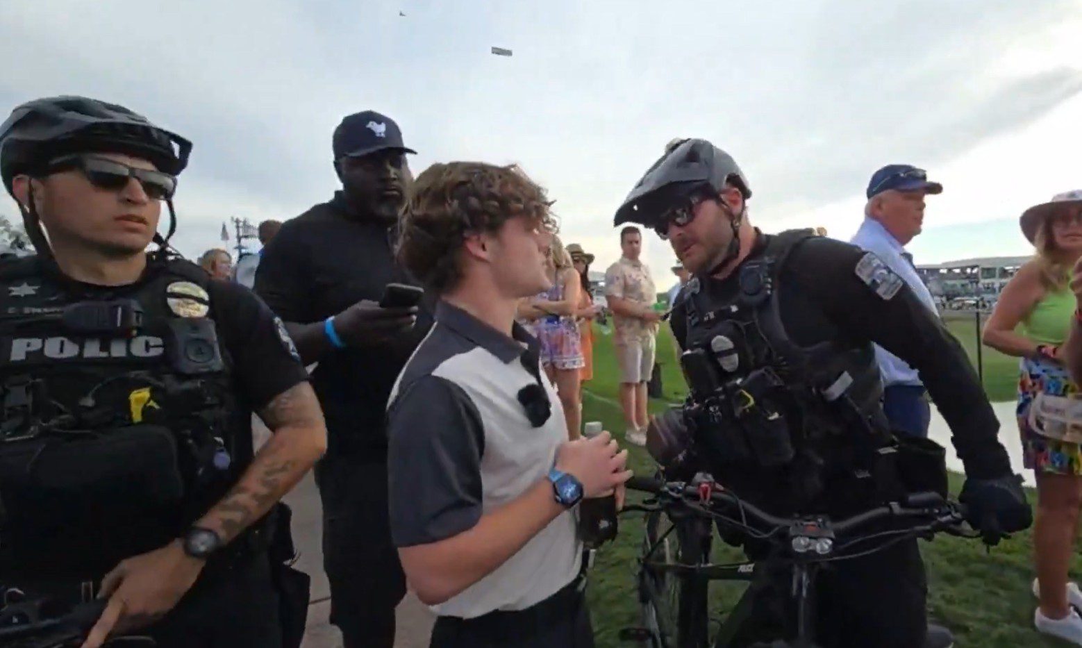The Internet Rejoices Watching YouTuber Jack Doherty Get Kicked Out Of The WM Phoenix Open After ‘Happy Gilmore’ Stunt