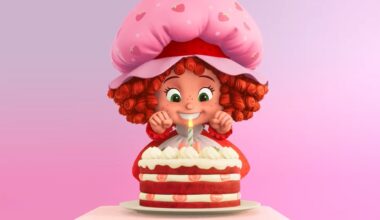 Strawberry Shortcake character design 2026