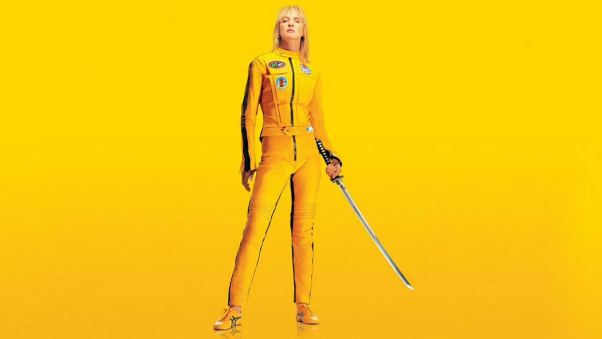 Uma Thurman as The Bride in Kill Bill.