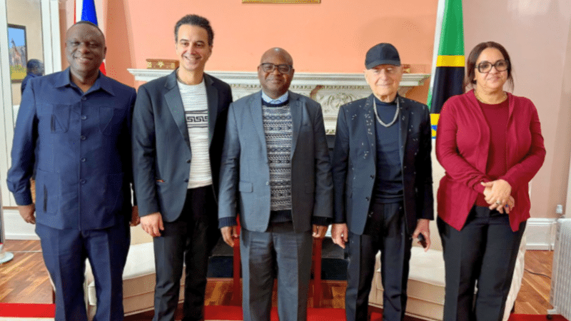 Kitila Mkumbo Tanzania Minister Planning Investment SinoAm meeting