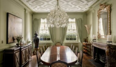 Inside a 7-Story Townhouse in London's Knightbridge Neighborhood