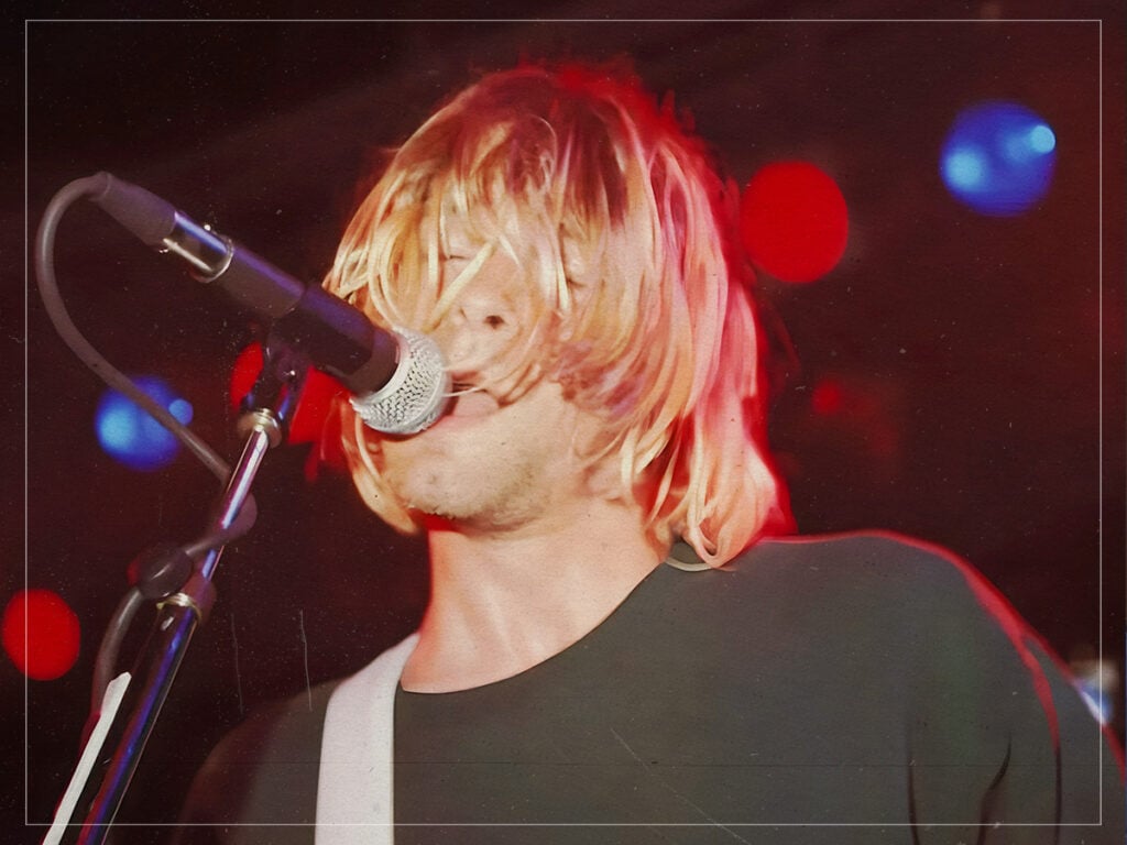 Kurt Cobain - Nirvana - 1991 - The Roxy in Hollywood - Kevin Estrada