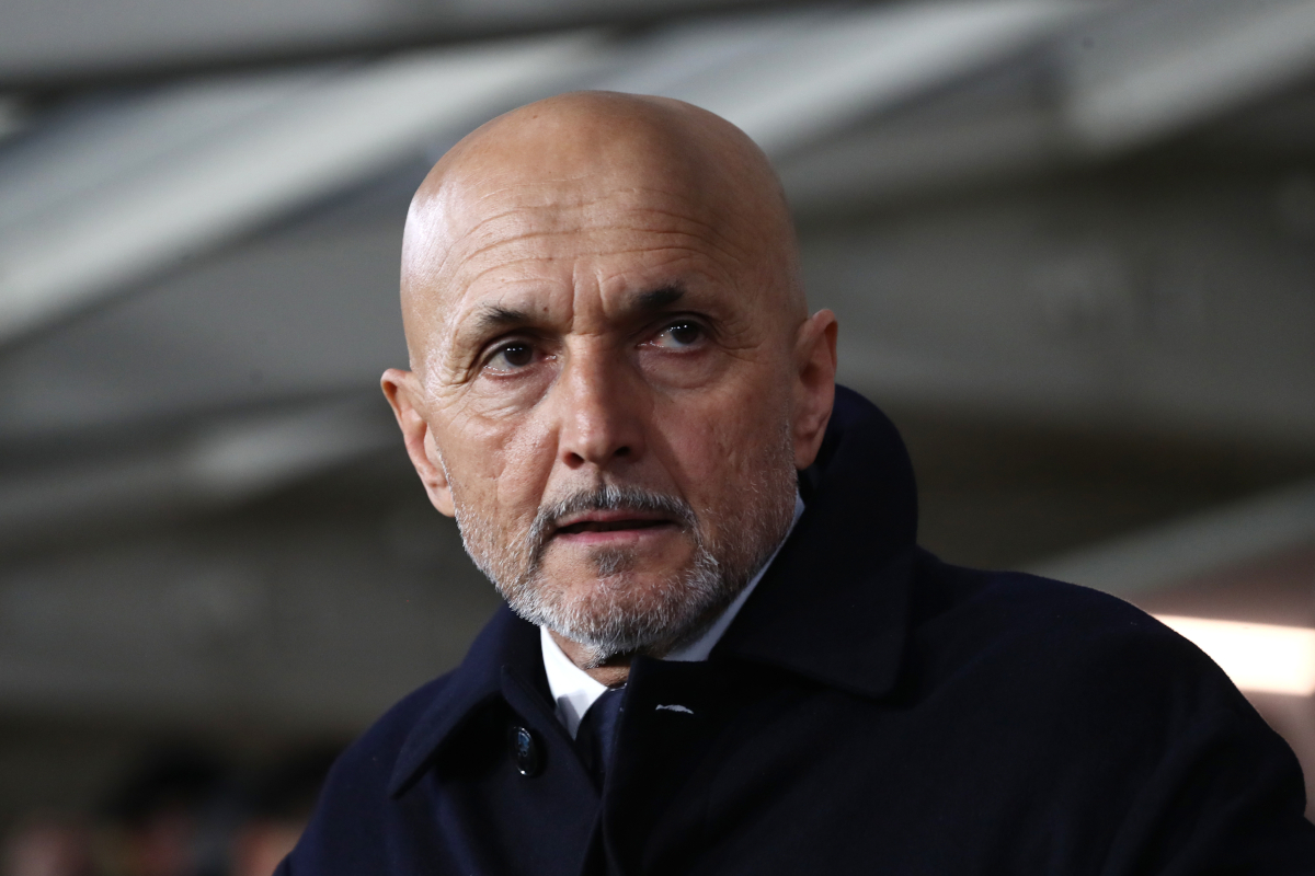 BERGAMO, ITALY - FEBRUARY 05: Luciano Spalletti, Head Coach of Juventus, looks on prior to the Coppa Italia Quarter-Final match between Atalanta BC and Juventus FC at the New Balance Arena on February 05, 2026 in Bergamo, Italy. (Photo by Marco Luzzani/Getty Images)