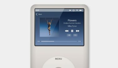 Modern iPod concept