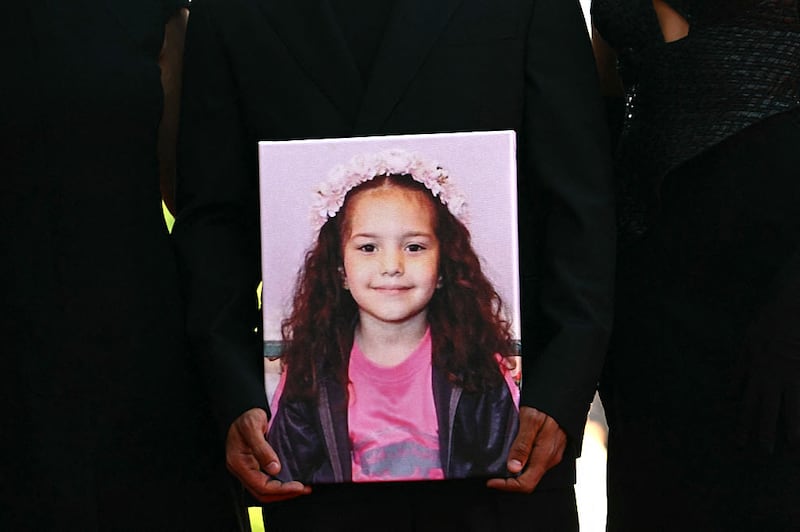 Six-year-old Hind Rajab was killed while attempting to flee Gaza City with her family two years ago. Photograph: AFP via Getty Images