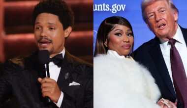 Trevor Noah takes swing at Nicki Minaj skipping Grammys: ‘She’s still at the White House with Donald Trump’