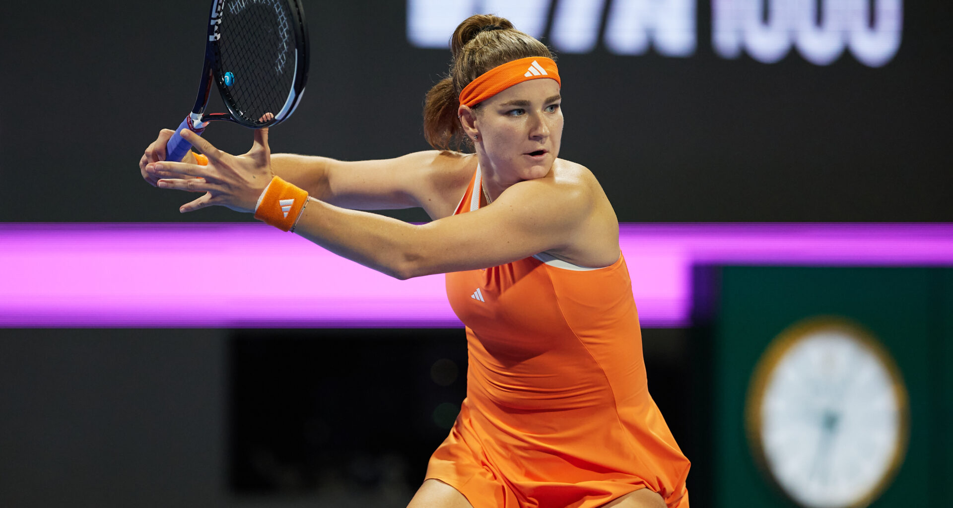 Muchova holds off Valentova in all-Czech second round in Doha - WTA Tennis