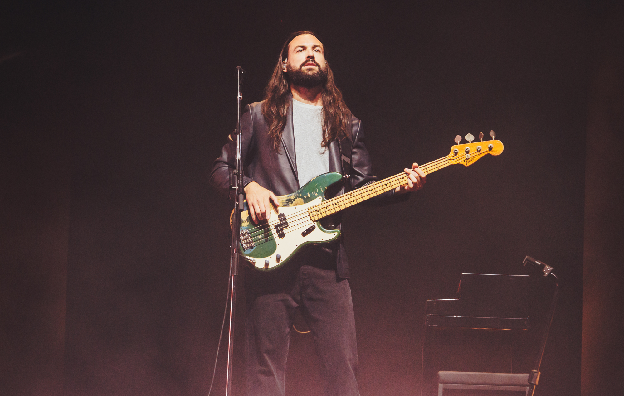 The 1975 performing at Glastonbury 2025, photo by Andy Ford