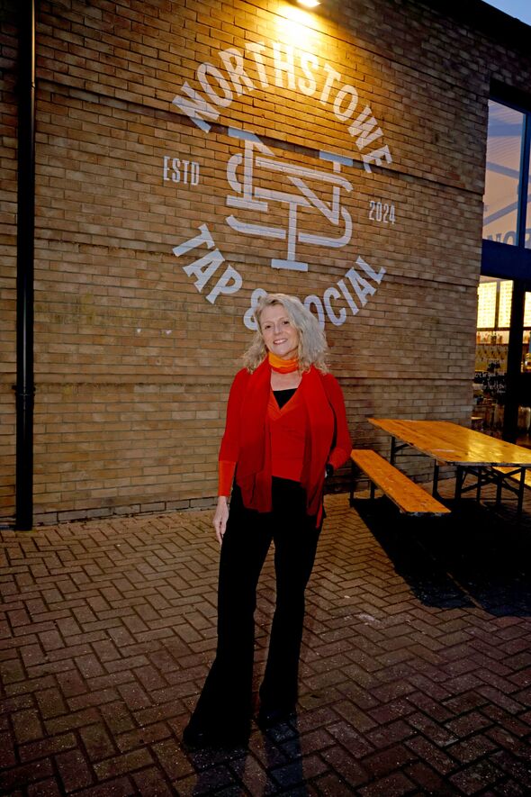 Natalie Warren-Green outside Northstowe Tap and Social