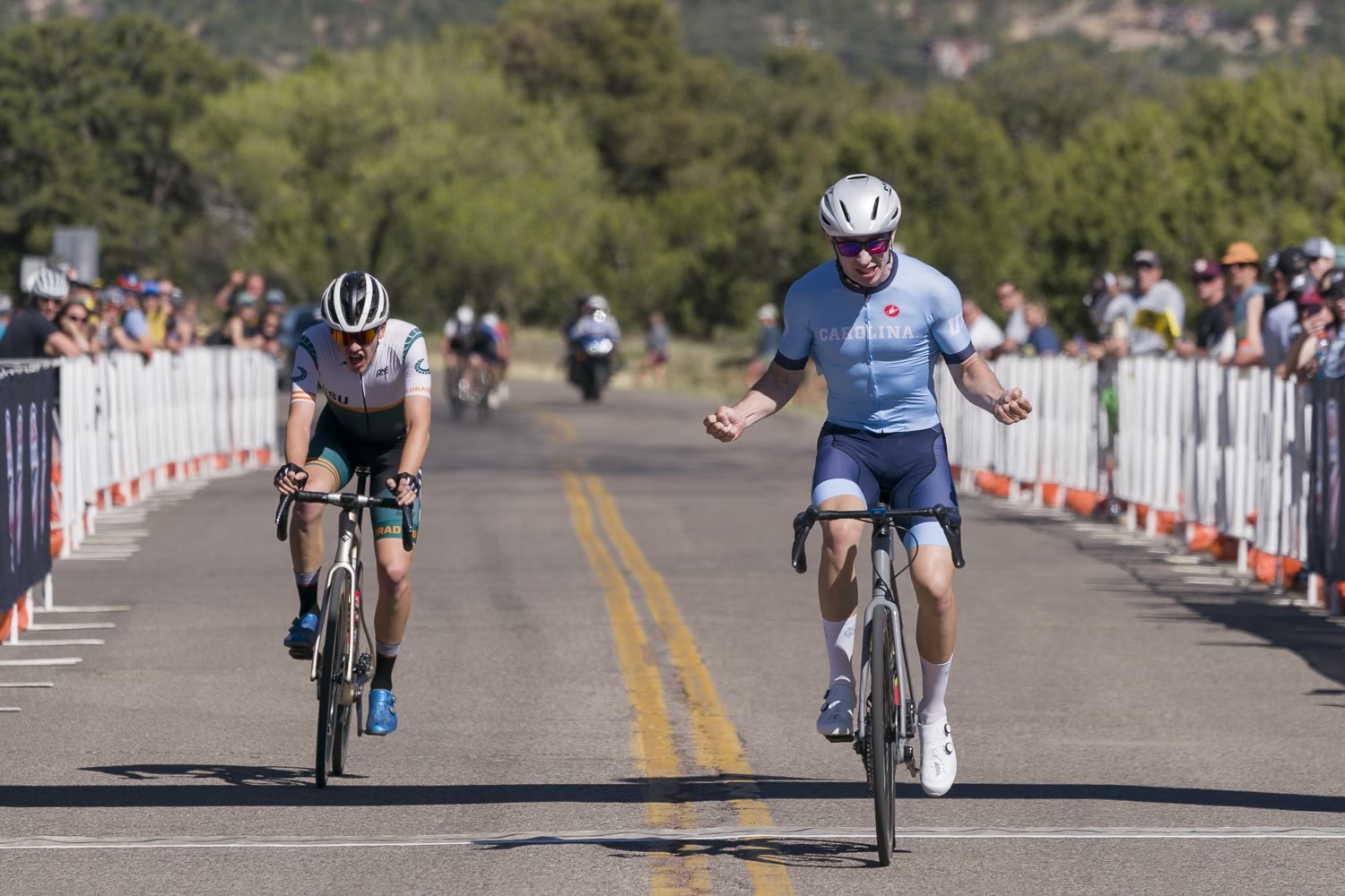 Owen Cole wins 2023 US Collegiate National title in club road race
