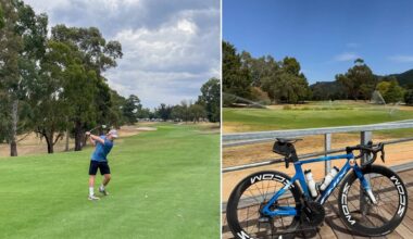 Cycling was the new golf – Now, for some pros, golf is the new cycling