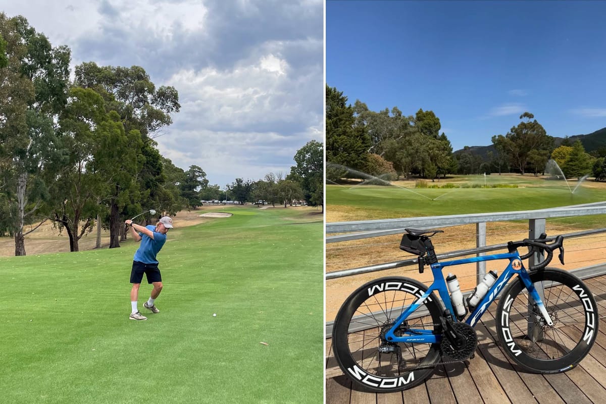 Cycling was the new golf – Now, for some pros, golf is the new cycling