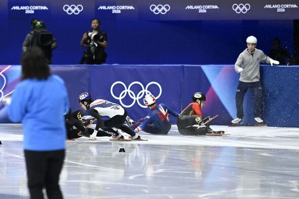 Niall Treacy, Shaoang Liu and Shin Dong Min Niall Treacy, Shaoang Liu and Shin Dong Min