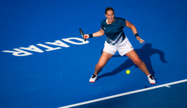 Ostapenko fires 31 winners past Cocciaretto to make fourth Doha semifinal - WTA Tennis