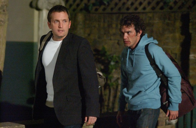 Jake and Danny Moon in EastEnders