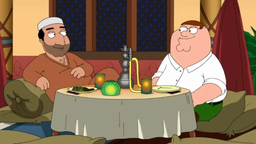 Peter Griffin on Family Guy
