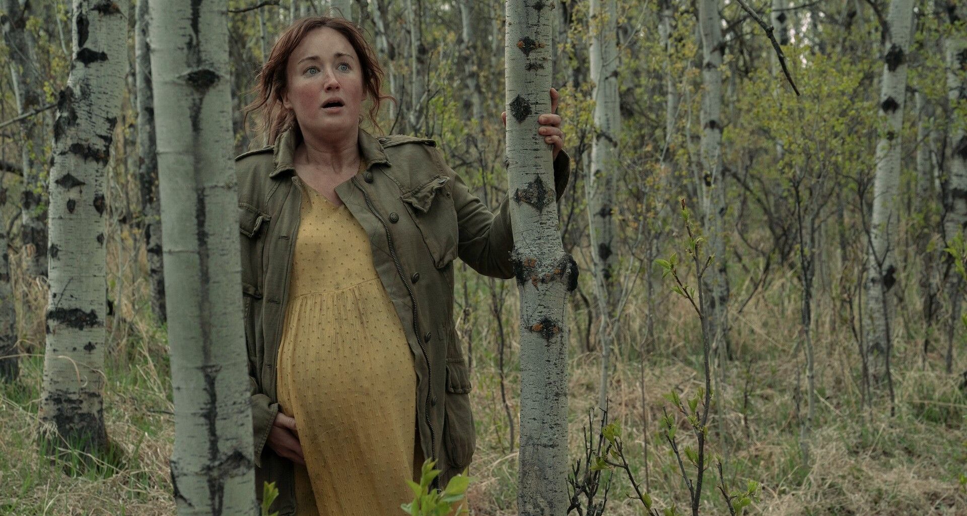 Ashley Johnson as Anna in The Last of Us