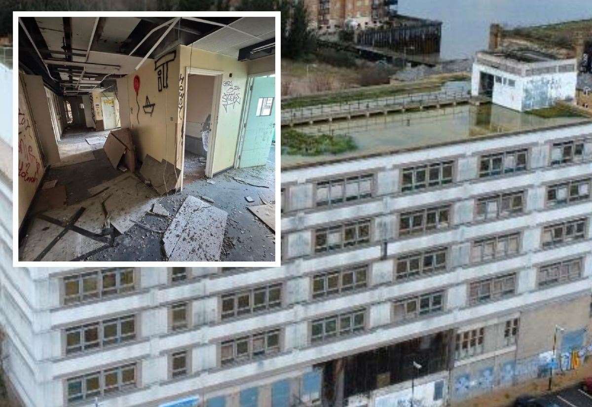 Inside the abandoned Gravesend hospital left to rot for 20 years