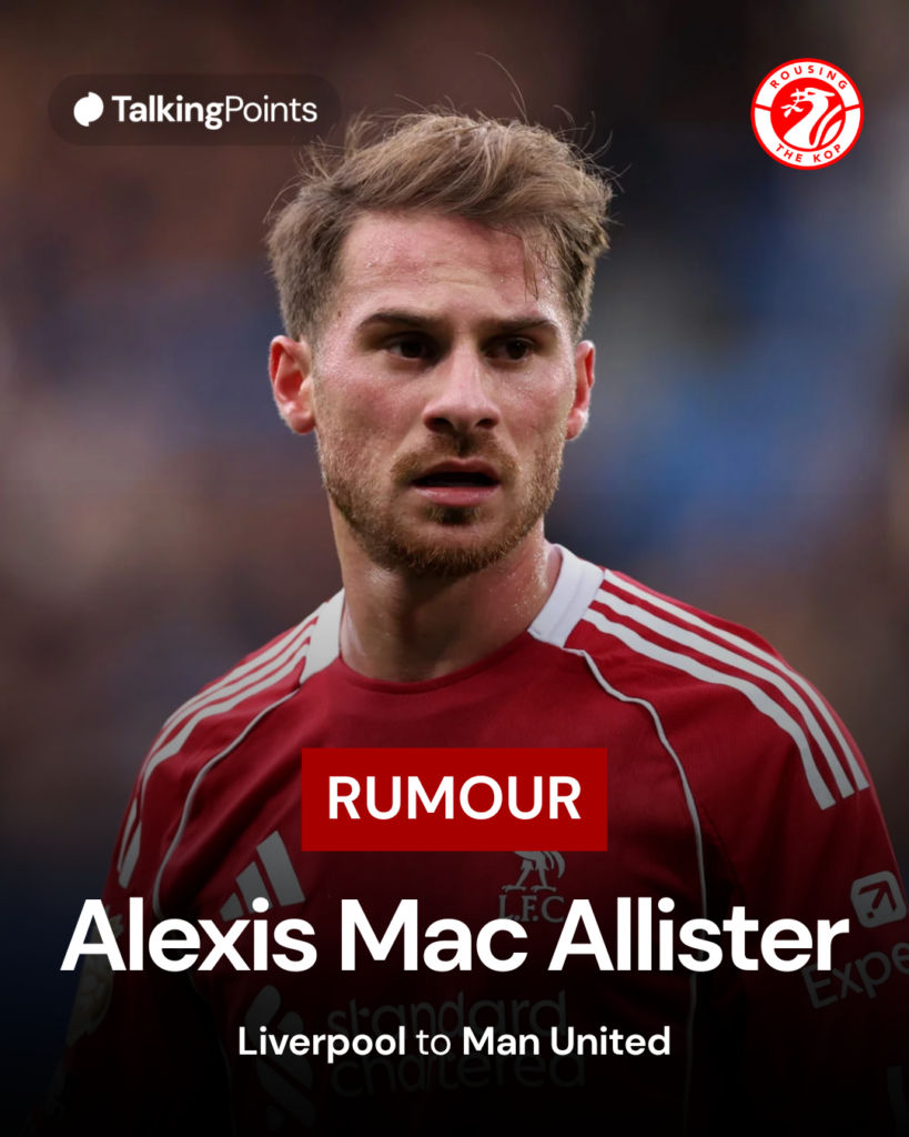 Alexis Mac Allister Liverpool transfer rumour