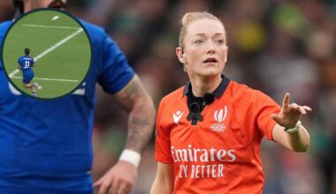 Nigel Owens on Italy's disallowed try and what Hollie Davidson could have done better