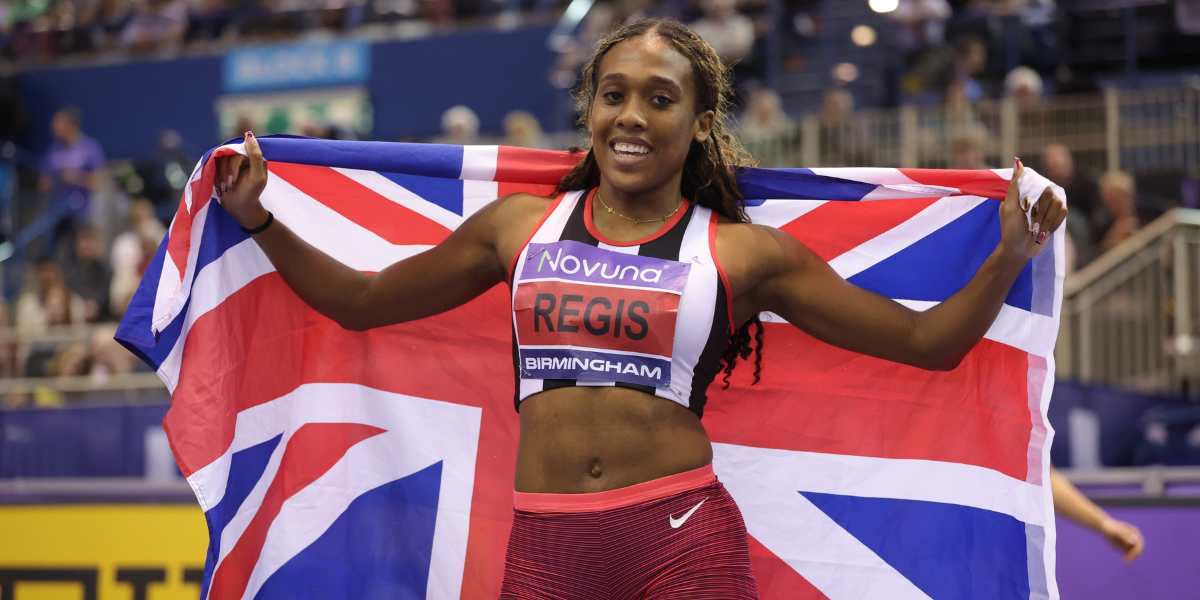 REGIS TURNS BACK THE CLOCK WITH IMPRESSIVE RECORD RUN AT NOVUNA UK ATHLETICS INDOOR CHAMPIONSHIPS DAY TWO