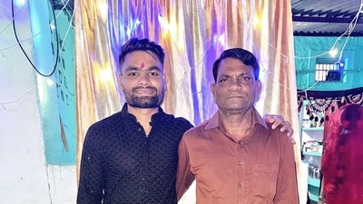 Rinku Singh's father Khanchand Singh died on Friday due to stage four cancer. (Rinku Singh - Instagram)