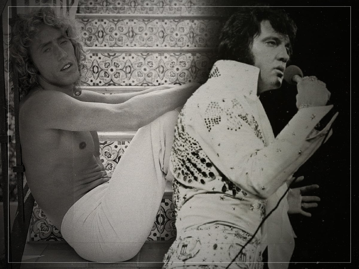 The actor Roger Daltrey compared to Elvis Presley