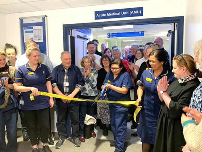 Hospital marks milestone in £62m A&E modernisation