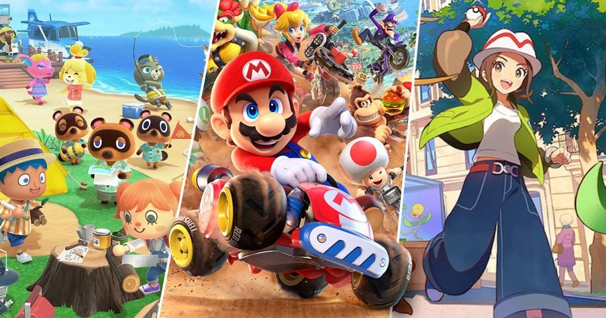 Nintendo has quietly taken over the UK sales charts with half the top 20