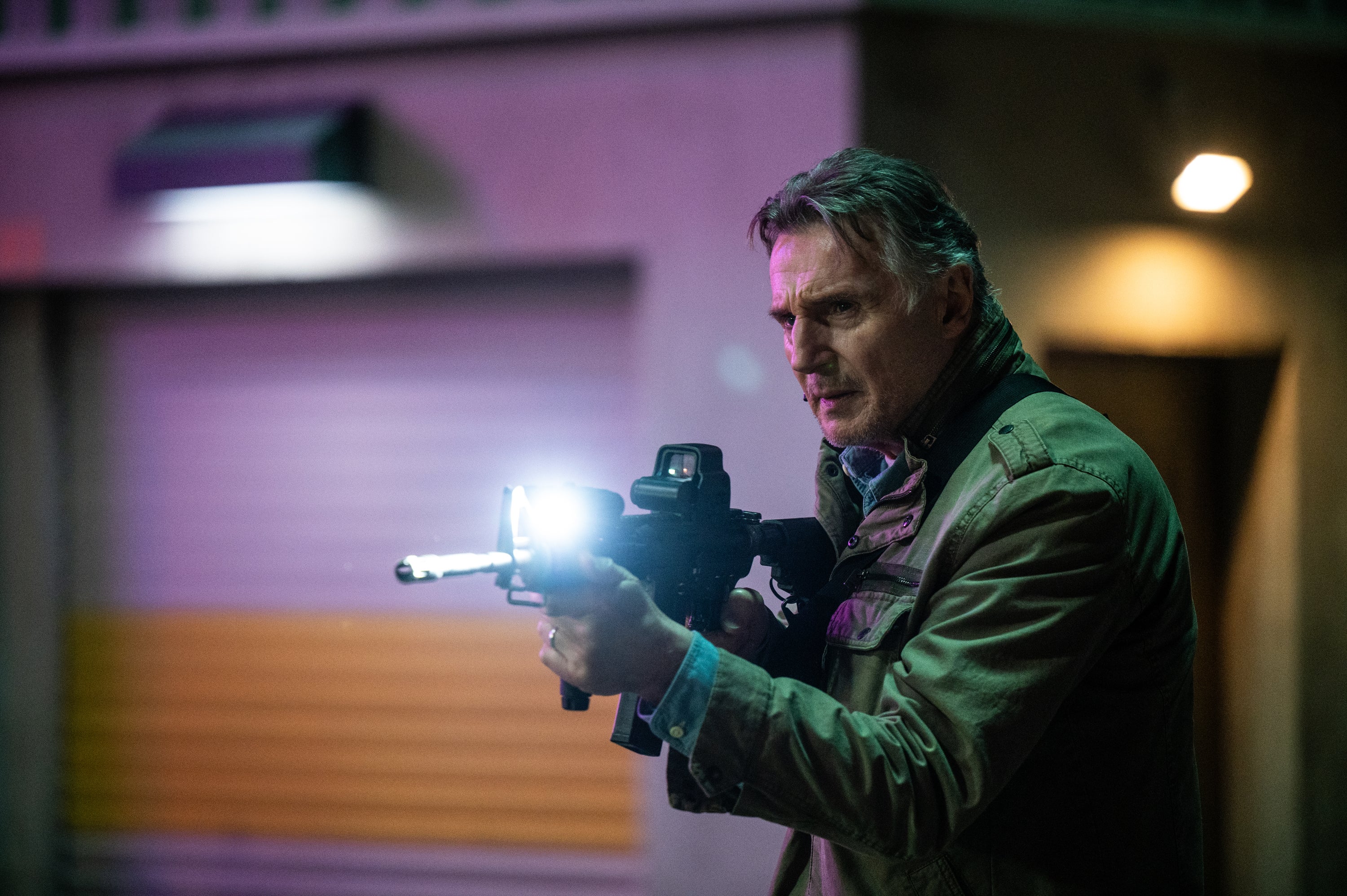 Liam Neeson as Robert Quinn in Cold Storage