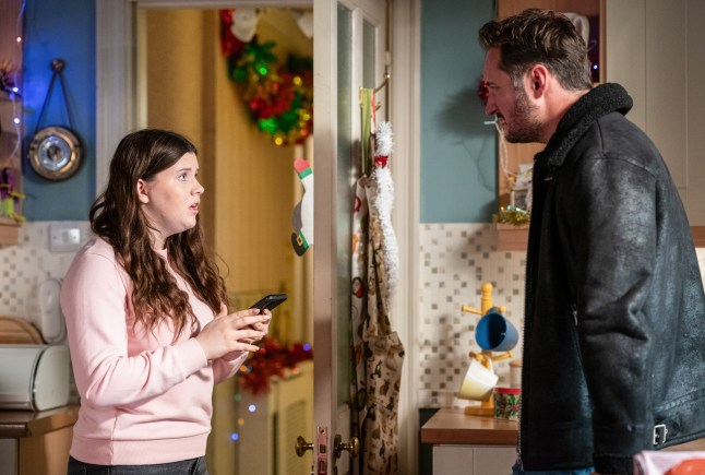 EastEnders,17-12-2024,7032,Lily Slater (LILLIA TURNER);Martin Fowler (JAMES BYE),***EMBARGOED UNTIL 5th DEC 2024***,BBC PUBLIC SERVICE,Jack Barnes/Kieron McCarron