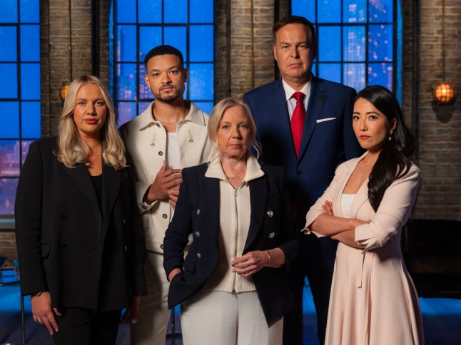 TX DATE:29-01-2026,TX WEEK:4,EMBARGOED UNTIL:20-01-2026 00:00:00,PEOPLE:Jenna Meek, Steven Bartlett, Deborah Meaden, Peter Jones, Susie Ma,DESCRIPTION:,COPYRIGHT:BBC Studios,CREDIT LINE:BBC Studios/Simon Pantling