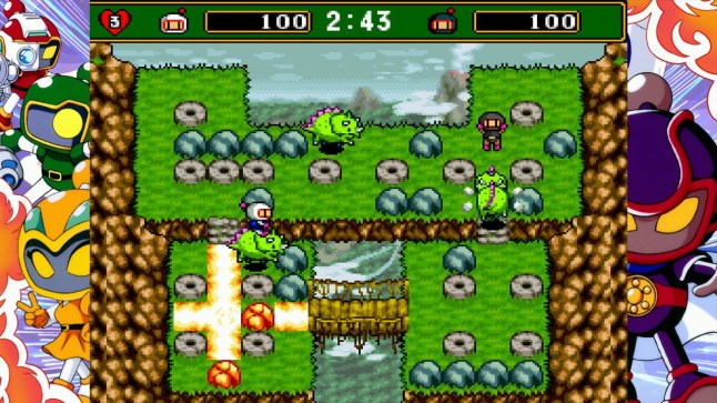 Super Bomberman Collection screenshot of Super Bomberman 4